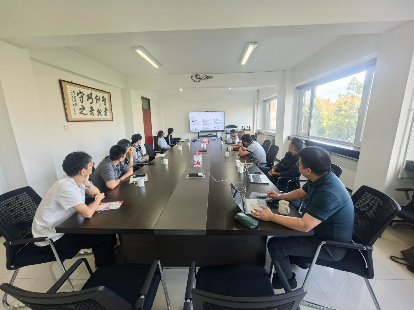 智赋数字建造 | 山东芯合机器人科技有限公司赴中国建筑科学研究院开展场景交流